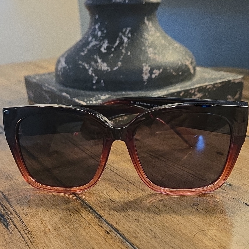 Gradient Fade Top Designer Tom Ford Vibes Polarized Sunglasses To Block Glare.